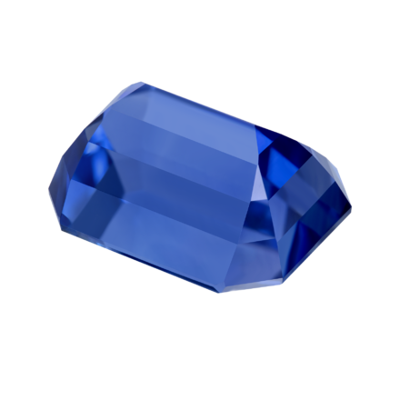 Сапфир, SRI LANKA, Октагон, 15,57ct 2