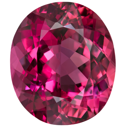 Турмалин Рубеллит, Овал, 9,17ct 1