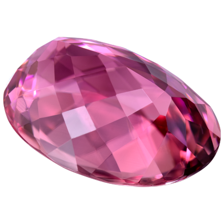 Турмалин Рубеллит, Овал 8,72ct 2
