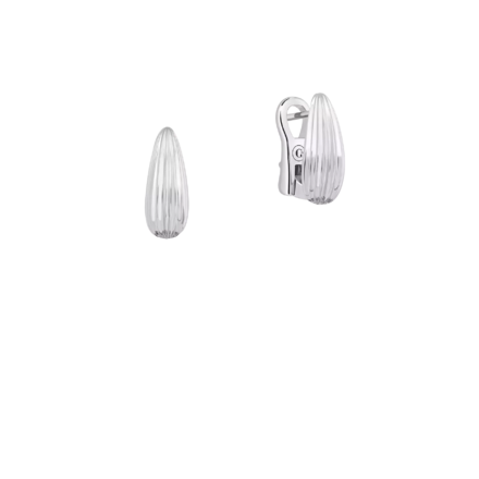 Серьги с бриллиантами, белое золото 3