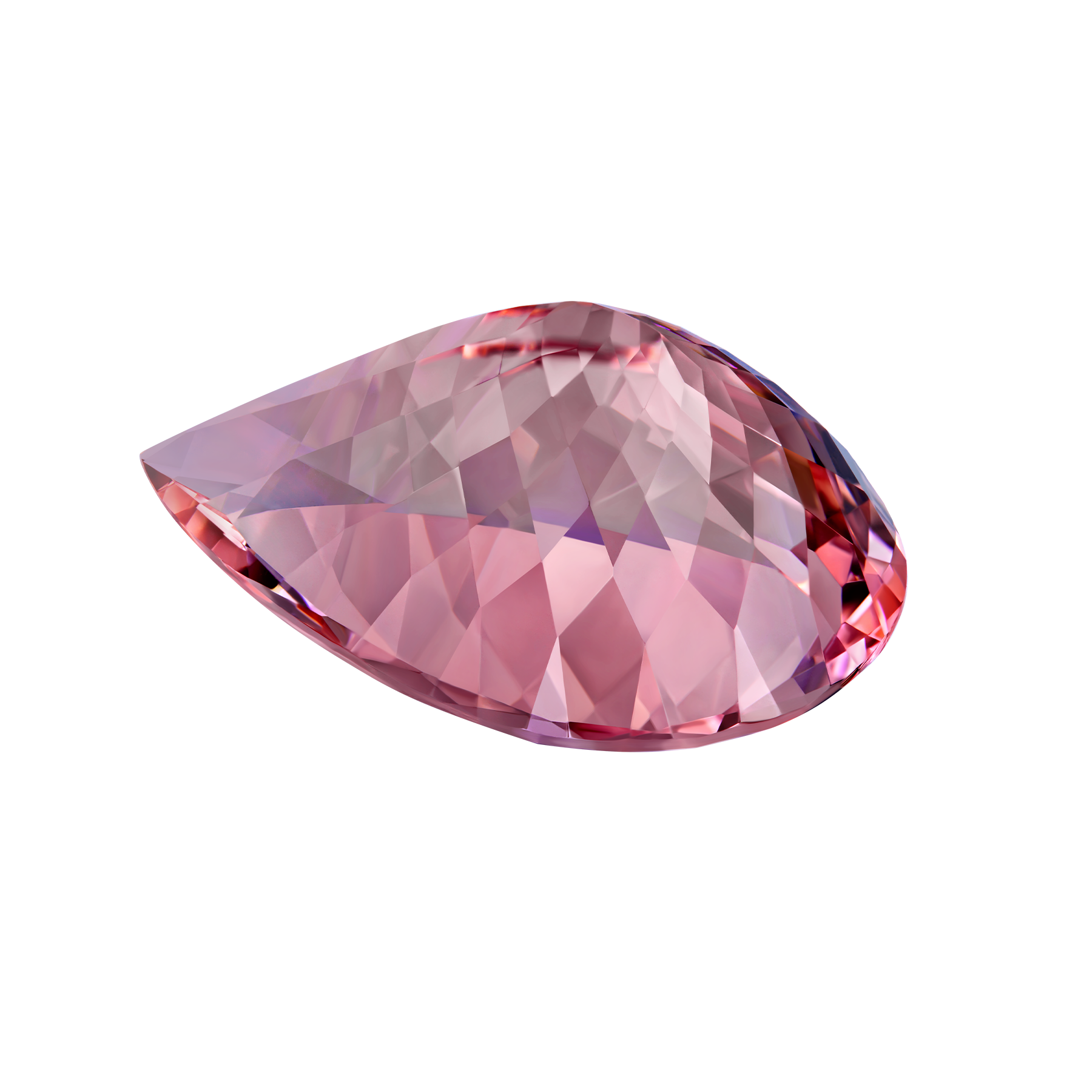 Морганит, груша, 19,74ct