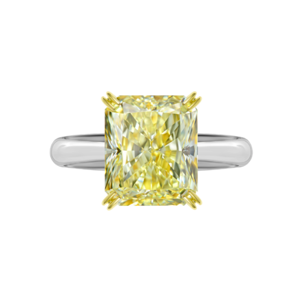 Кольцо с бриллиантом, белое золото 3