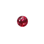 Рубин, MOZAMBIQUE, UNHEATED, круг, цвет Pigeon’s Blood, 1.16ct