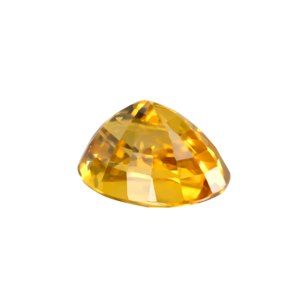 Оранжевый сапфир, Овал, 5,49ct 2