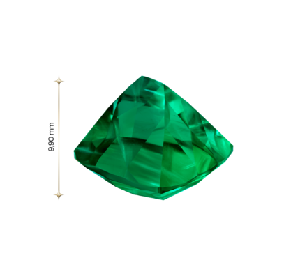 Изумруд, Russia, Кушон, 9,46ct 4