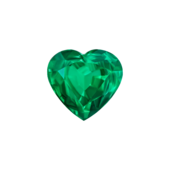 Изумруд, Zambia, Сердце, 8,61ct