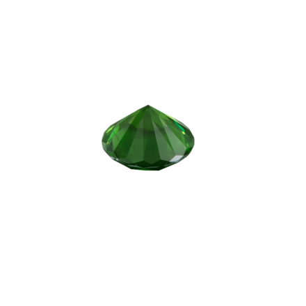 Демантоид природный, круг, 6,06ct 2