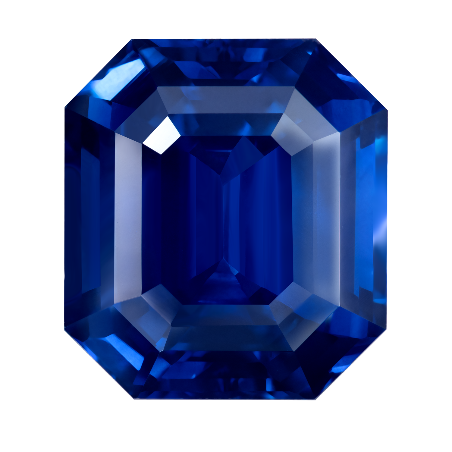 Сапфир, SRI LANKA, Октагон, Vivid blue 
