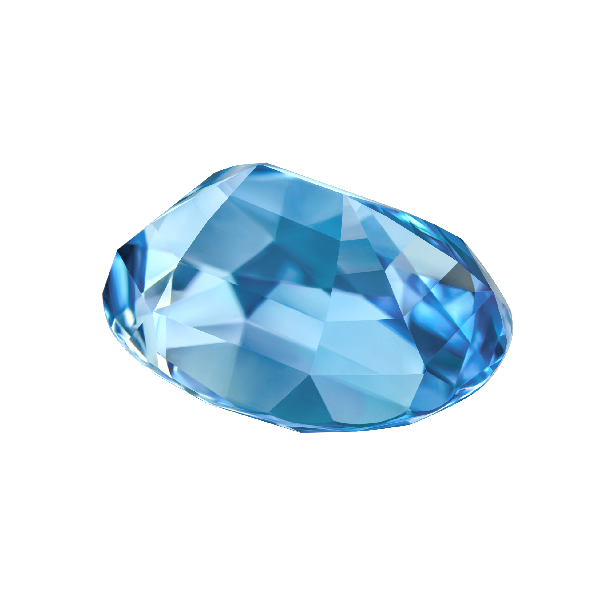 Аквамарин, Овал, 23,37 ct