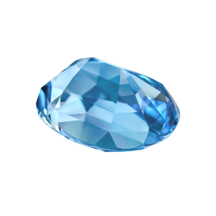 Аквамарин, Овал, 23,37 ct 2