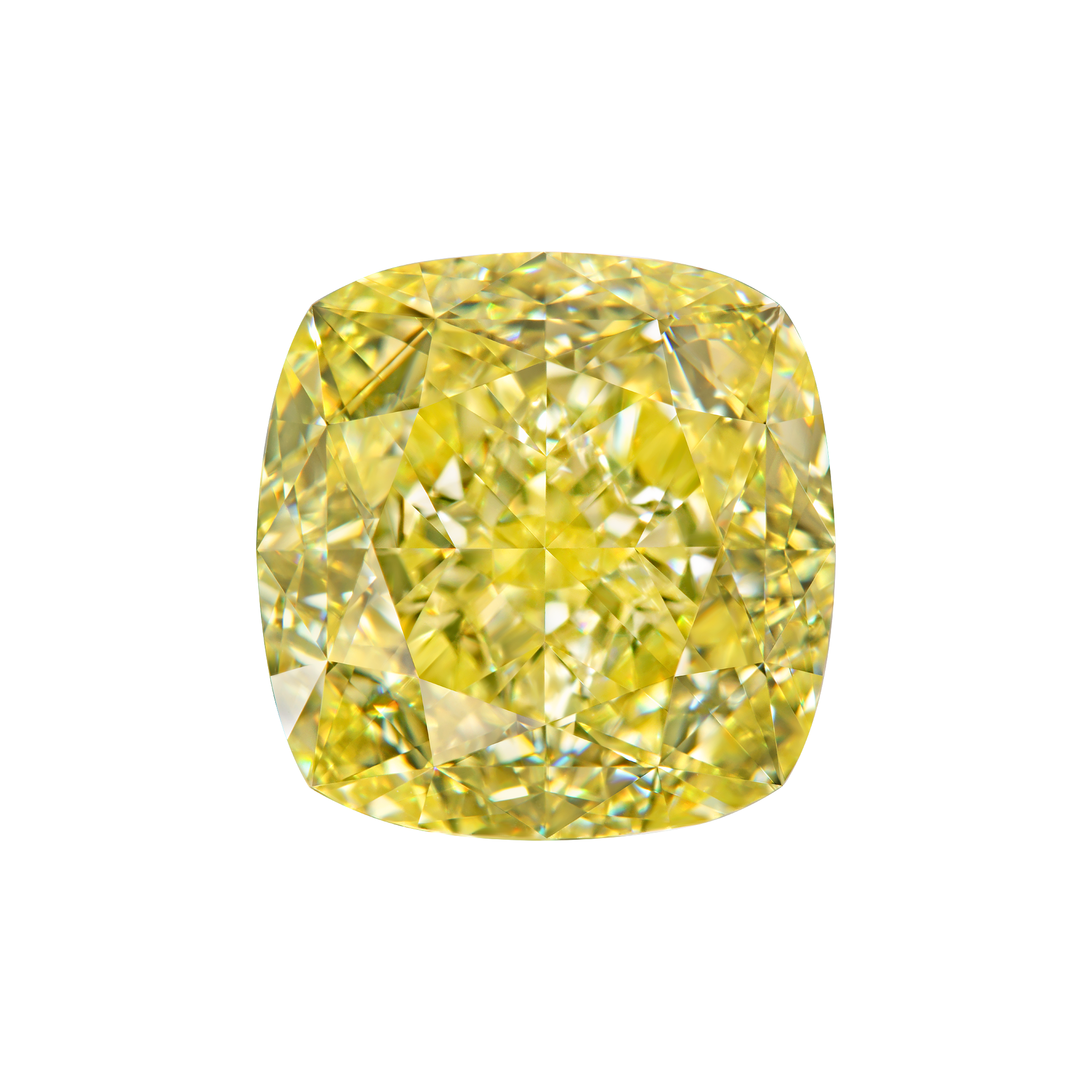 Жёлтый бриллиант, Кушон, 10,02ct